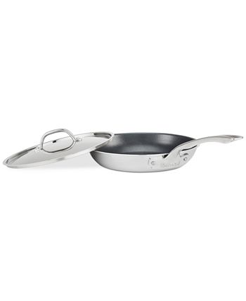 Viking - 3-Ply Stainless Steel 10" Covered Fry Pan