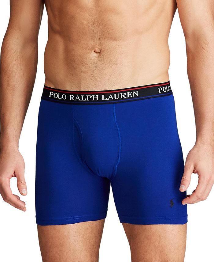 Polo Ralph Lauren Men's 3-Pack Stretch Boxer Briefs - Macy's