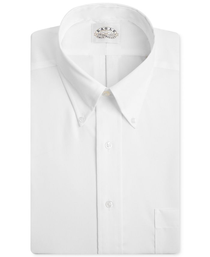 Eagle Men's Big & Tall ClassicFit NonIron Pinpoint Dress Shirt Macy's
