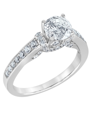 image of Diamond Engagement Ring (1 1/4 ct. t.w.) in 14k White Gold
