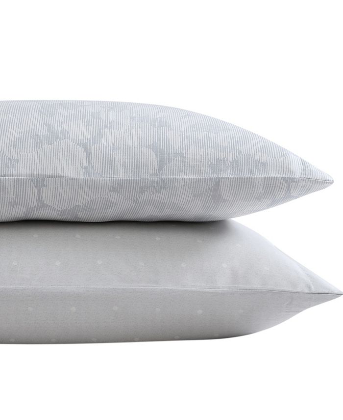 Vera Wang Variegated Floral 4 Piece Sheet Set, Queen Macy's