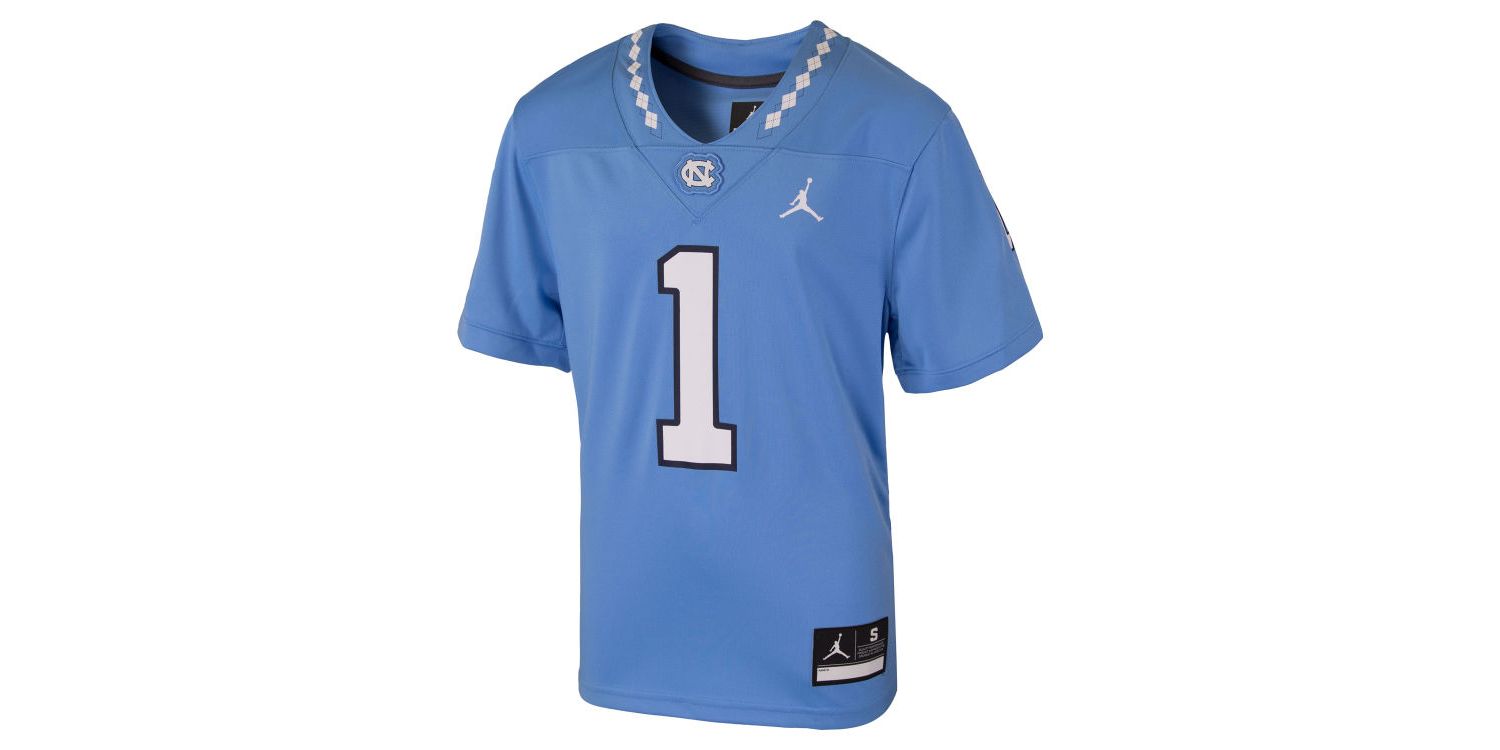 North Carolina Tar Heels Big Boys and Girls Replica Football Game Jersey