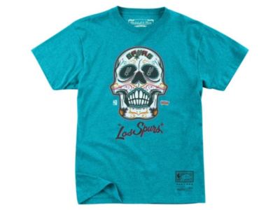 Spurs sugar skull shirt on sale