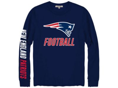 Authentic NFL Apparel - New England Patriots Men's Zone Read Long Sleeve T-Shirt
