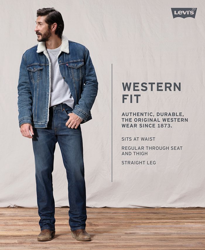 Levi's Levi’s Western Fit Cowboy Jeans & Reviews - Jeans - Men - Macy's