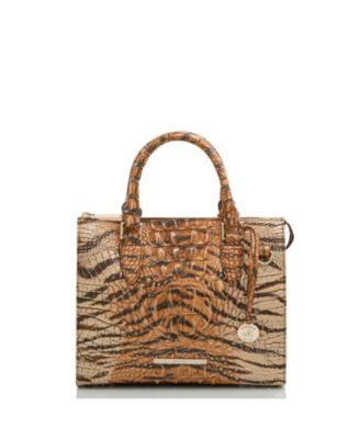 Brahmin Convertible Crossbody Satchel Coco Leather Bag | eBay Brahmin convertible bag display picture 1