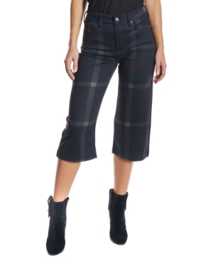 Oat Plaid Capris