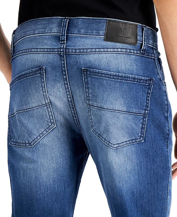 I.N.C. International Concepts Men's Slim Straight-Leg Jeans, Created ...