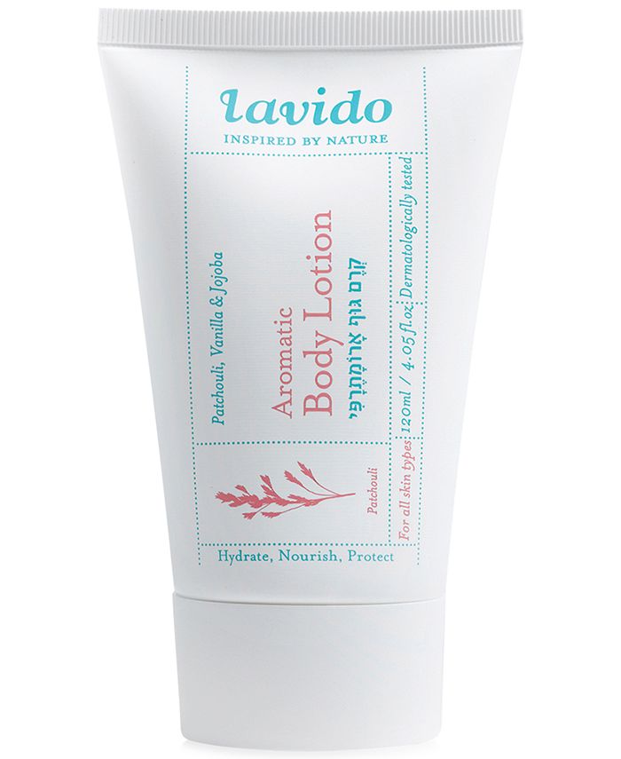 Lavido - Aromatic Body Lotion - Patchouli & Vanilla, 4.05-oz.