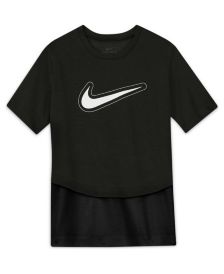 Big Girls Dri-Fit Trophy Short-Sleeve Training Top