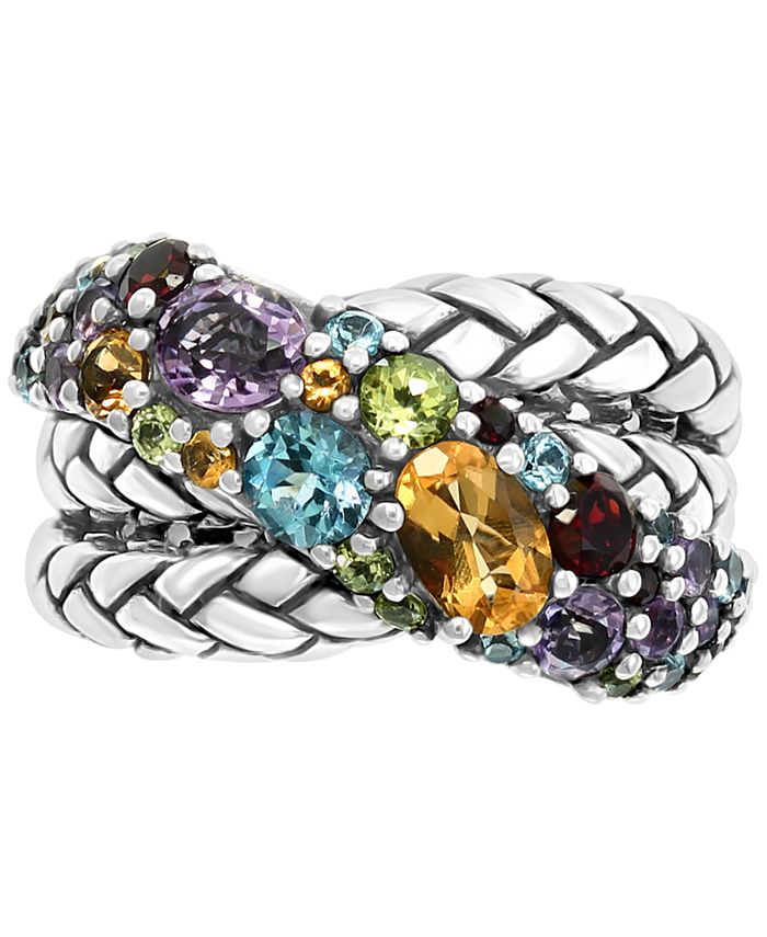 EFFY Collection EFFY® MultiGemstone Crossover Statement Ring (2 ct. t