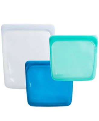 Stasher - Reusable Half-Gallon & Sandwich Bags, Set of 3