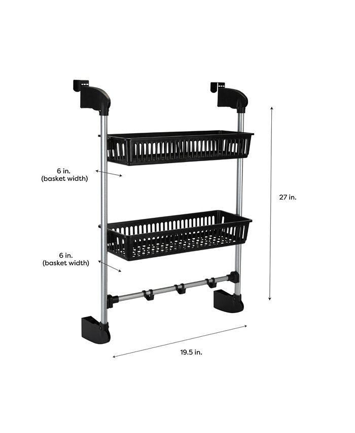 Neu Home 2 Basket Over the Door Storage Hook Macy's