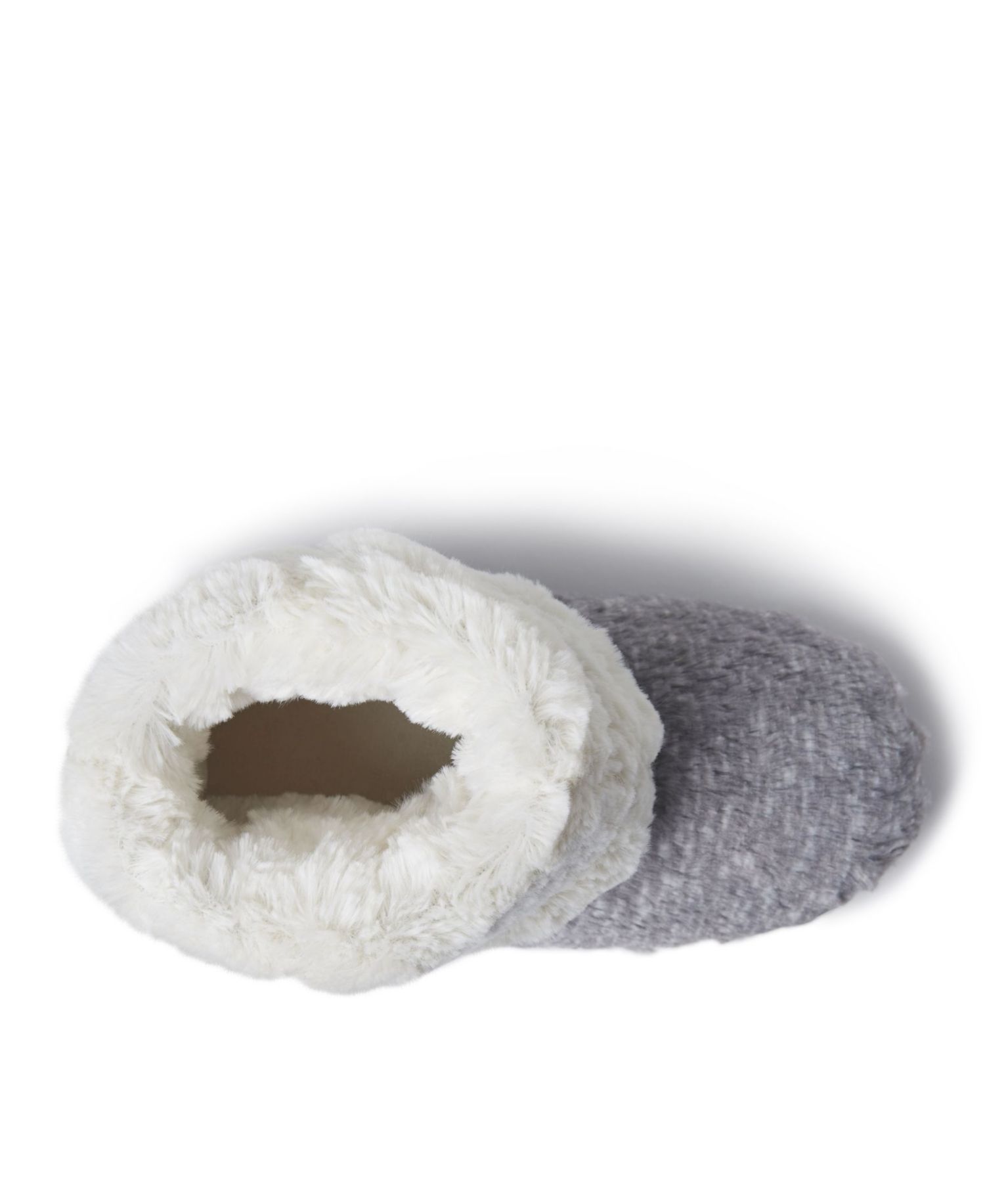 Women's Beth Faux Fur Fold Down Fuzzy Bootie House Slipper Boot