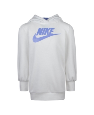 image of Nike Little Girls Pull-Over Hoodie