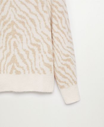 Mango deals zebra trui