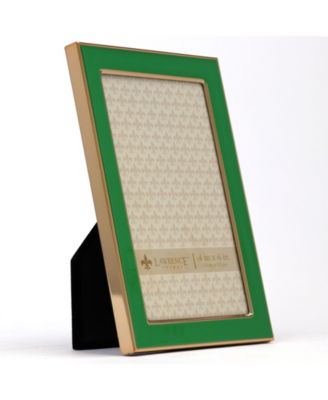 Metal and Enamel Picture Frame, 4" x 6"