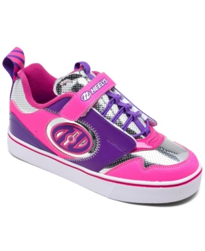 image of Heelys Big Girls Rocket X2 Wheeled Skate stay-put Closure Casual Sneakers from Finish Line