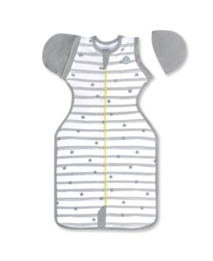 Bbluv Baby Boys And Girls Sleep Convertible 3-in-1 Swaddle In Gray