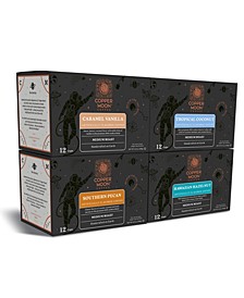 Single Serve Coffee Pods for Keurig K Cup Brewers, Flavored Variety Pack, 48 Count