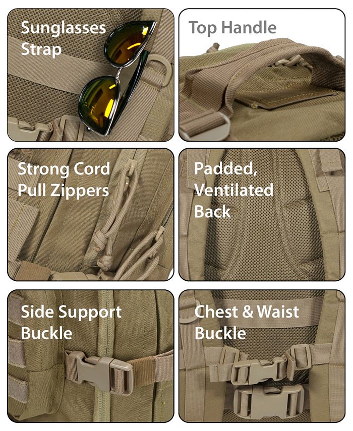 Rockland Military Tactical Laptop Backpack & Reviews - Backpacks ...