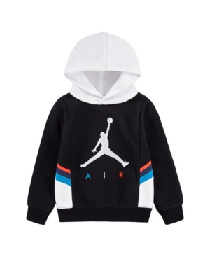 image of Jordan Big Boys Jump man Sideline Pull-Over Hoodie