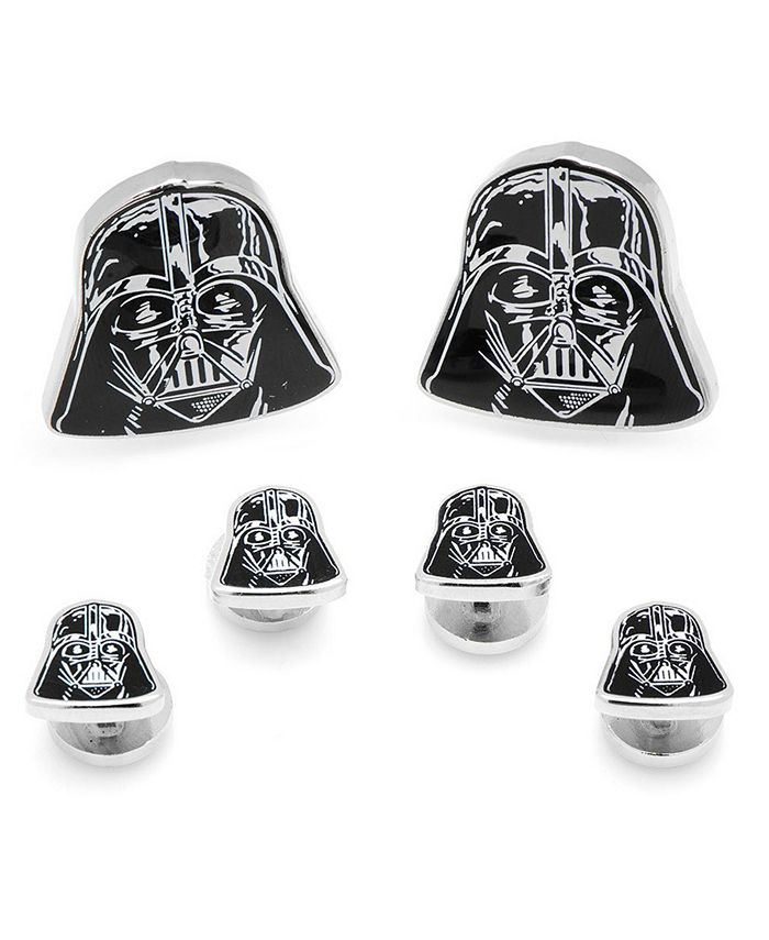 Star Wars Men's Darth Vader Head Cufflink and Stud Set Macy's