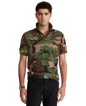 Polo Ralph Lauren Men's Classic-Fit Cotton Mesh Shirt