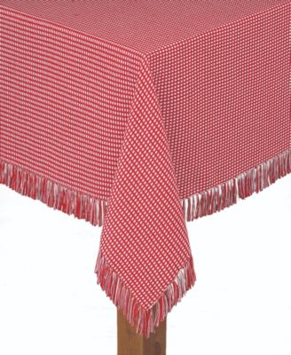 Red/White Gingham Napkins, 6-pack, 100% Cotton