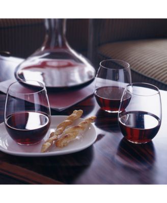 Entr&eacute;e Double Old Fashioned or White Wine Stemless, Set of 4