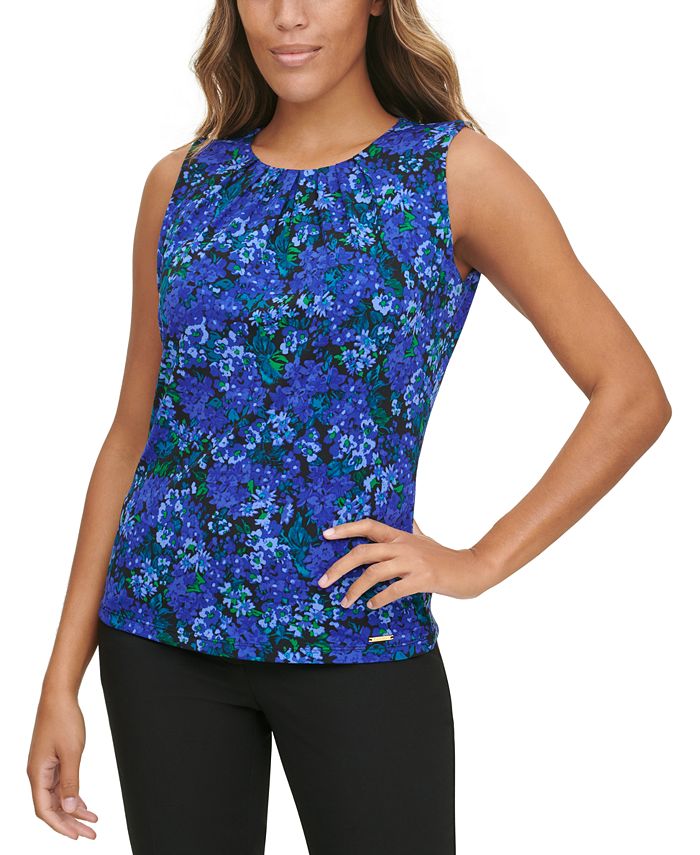 Macys blusas calvin klein online