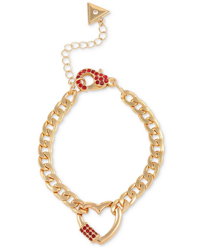 Guess heart bracelet rose gold Clearance