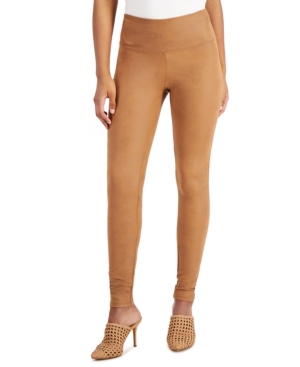 Inc Faux-Leather Leggings Created for Macy's