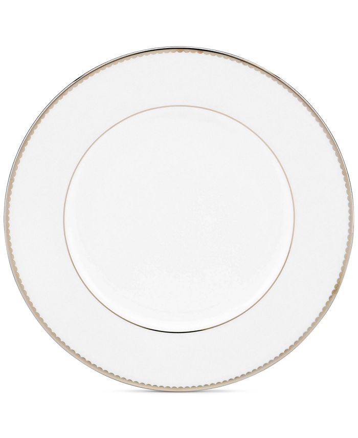 kate spade new york CLOSEOUT! Sugar Pointe Accent Plate - Macy's