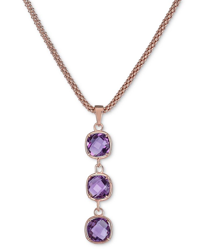 Macys clearance amethyst necklace