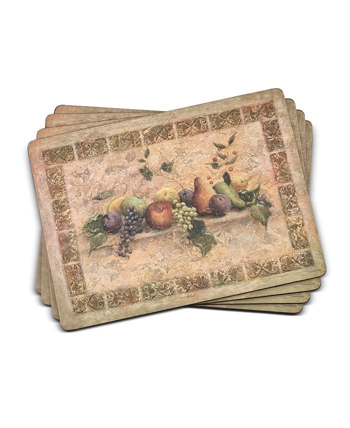 Pimpernel Tuscan Palette Placemats, Set of 4 Macy's