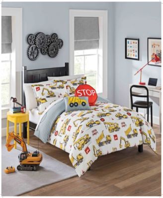 Waverly Kids Under Construction Comforter Set 2 Piece Bedding