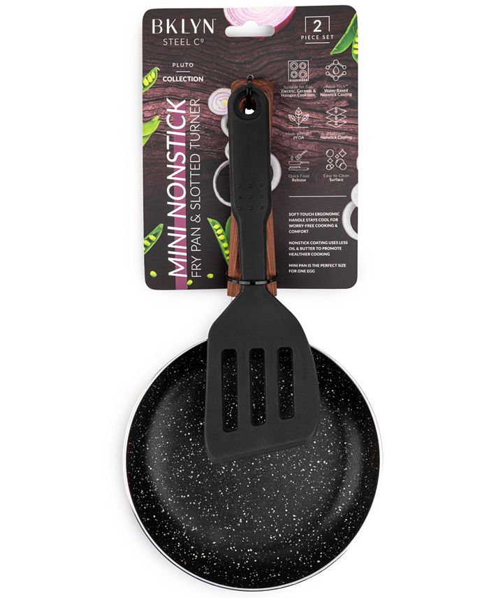 Brooklyn Steel Co. Pluto Nonstick Mini Fry Pan & Slotted Turner 2Pc