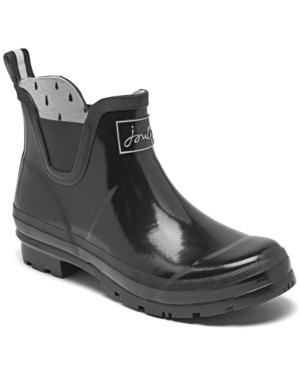image of joules Women-s Glossy Wellibobs Short Height Rain Boots from Finish Line
