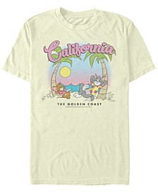 Men's Tom Jerry California Short Sleeve T-shirt