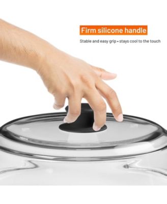 Microwave Tall Glass Plate Cover