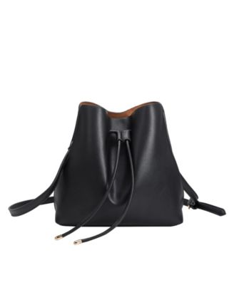 Melie Bianco Leia Vegan Leather Shoulder Bag - Macy's