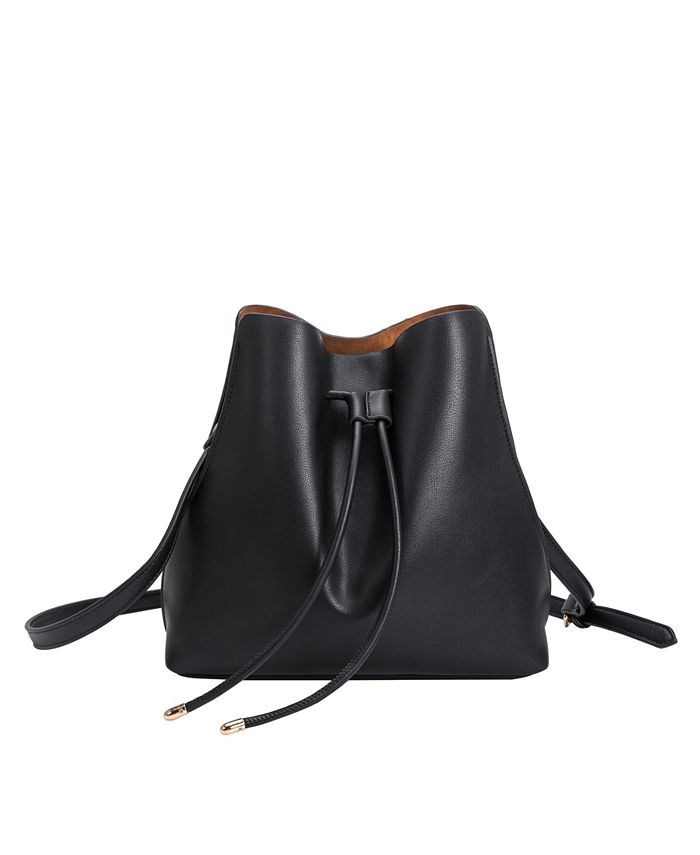 Melie Bianco Leia Vegan Leather Shoulder Bag - Macy's