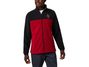 Columbia Oklahoma Sooners Men's Flanker Jacket Iii Fleece Full Zip Jacket