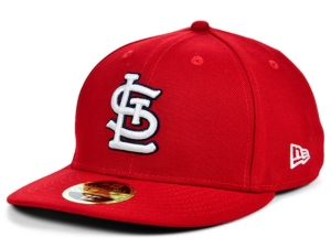 Shop New Era St. Louis Cardinals Low Profile Ac Performance 59fifty Cap In Red