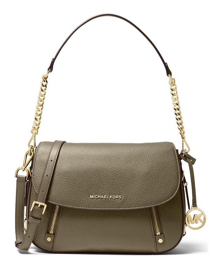 Michael Kors Bedford Legacy Leather Flap Shoulder Bag & Reviews - Handbags  & Accessories - Macy's