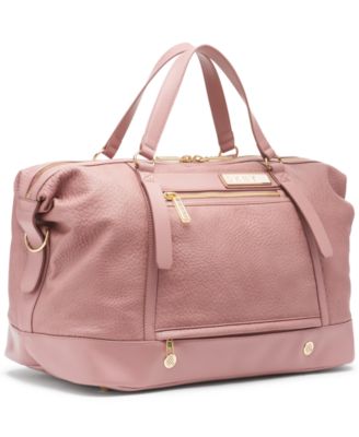 pink weekend bag