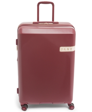 Dkny Closeout!  Rapture 28" Hardside Spinner Suitcase In Wine