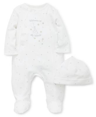 Baby Boys or Baby Girls Welcome To The World Cotton Gift Set, 6 Piece Set