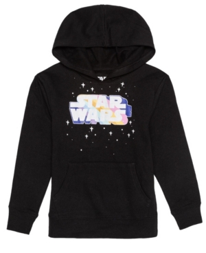 image of Disney Big Girls Star Wars Logo Hoodie